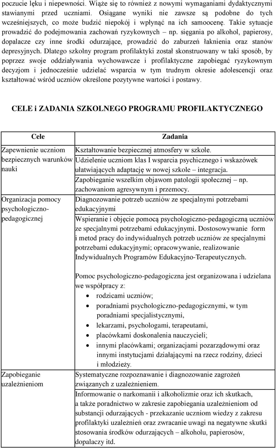 sięgania po alkohol, papierosy, dopalacze czy inne środki odurzające, prowadzić do zaburzeń łaknienia oraz stanów depresyjnych.