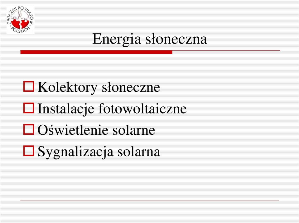 Instalacje fotowoltaiczne