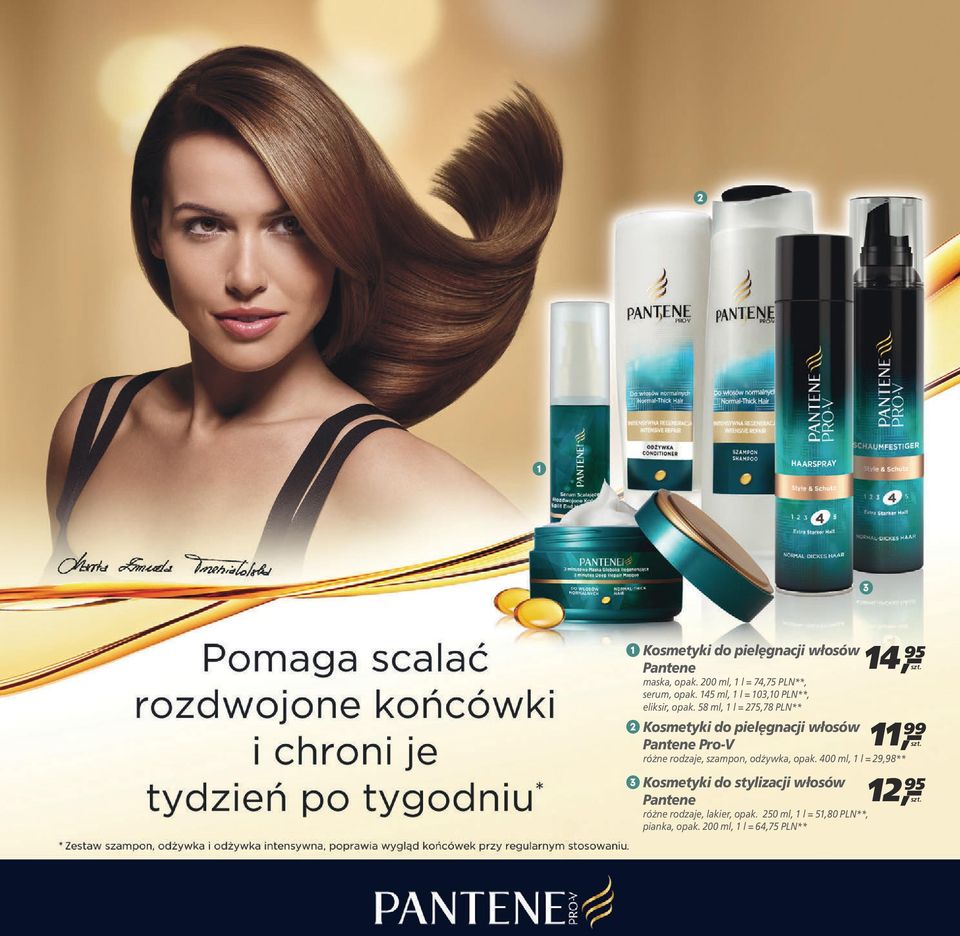 Pro-V różne rodzaje, szampon, odżywka, 00 ml, l = 9,98** Kosmetyki do stylizacji włosów