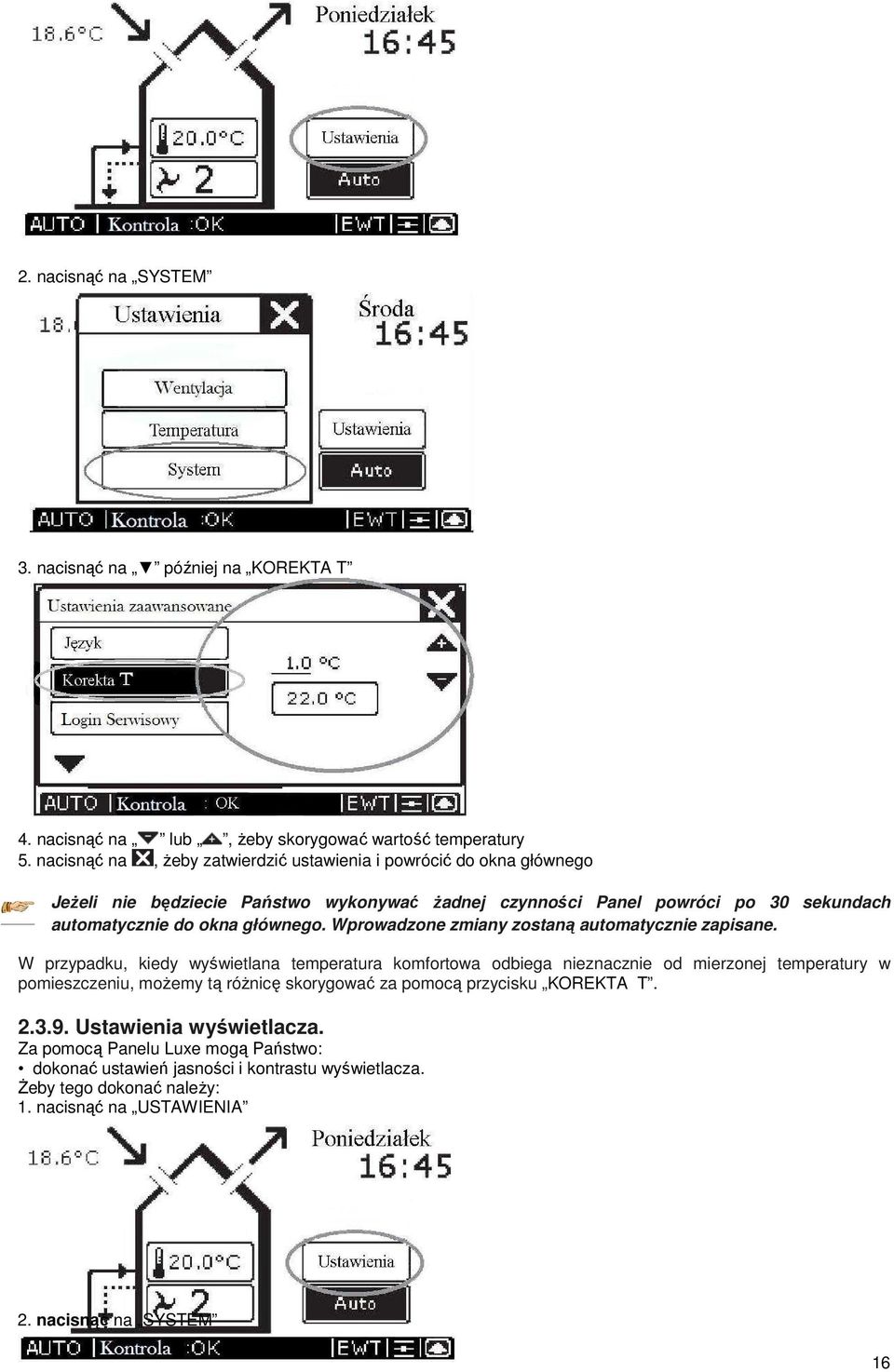 głównego. Wprowadzone zmiany zostaną automatycznie zapisane.