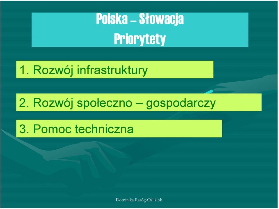 Rozwój infrastruktury 2.