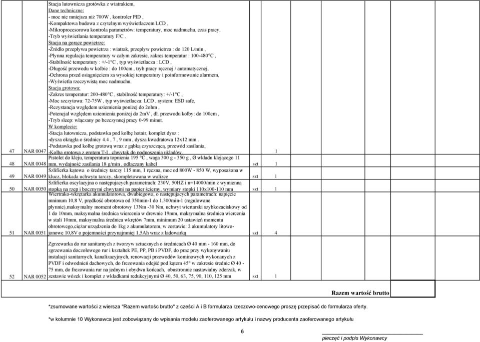 Stacja na gorące powietrze: -Źródło przepływu powietrza : wiatrak, przepływ powietrza : do 120 L/min, -Płynna regulacja temperatury w całym zakresie, zakres temperatur : 100-480 C, -Stabilność