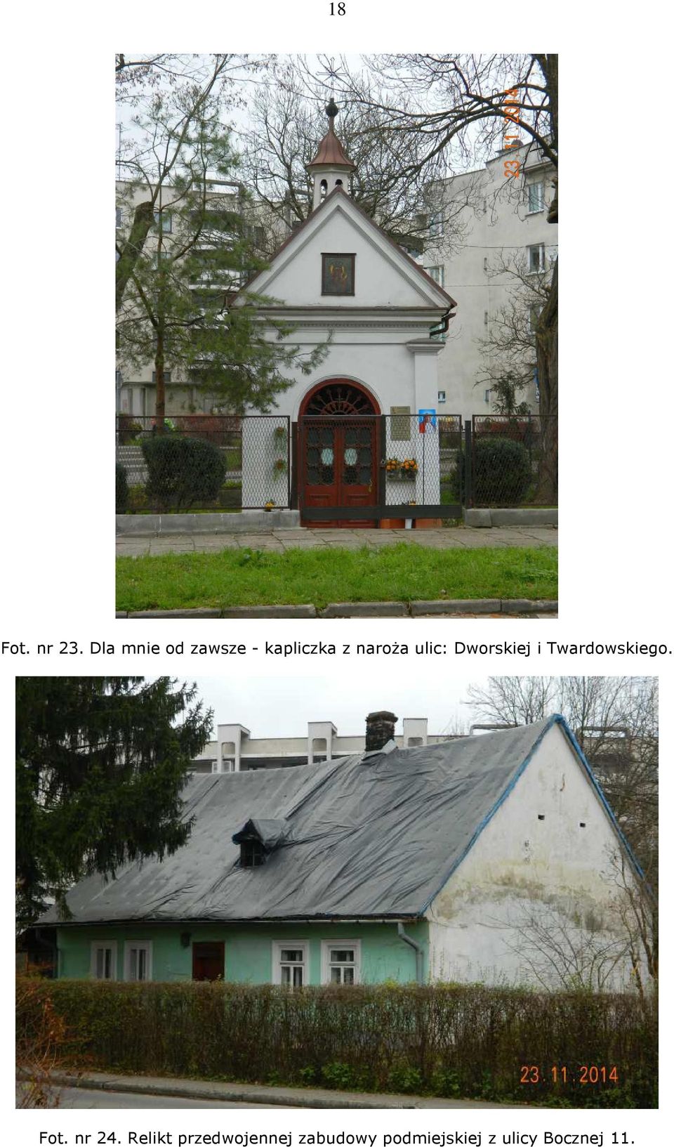 ulic: Dworskiej i Twardowskiego. Fot.