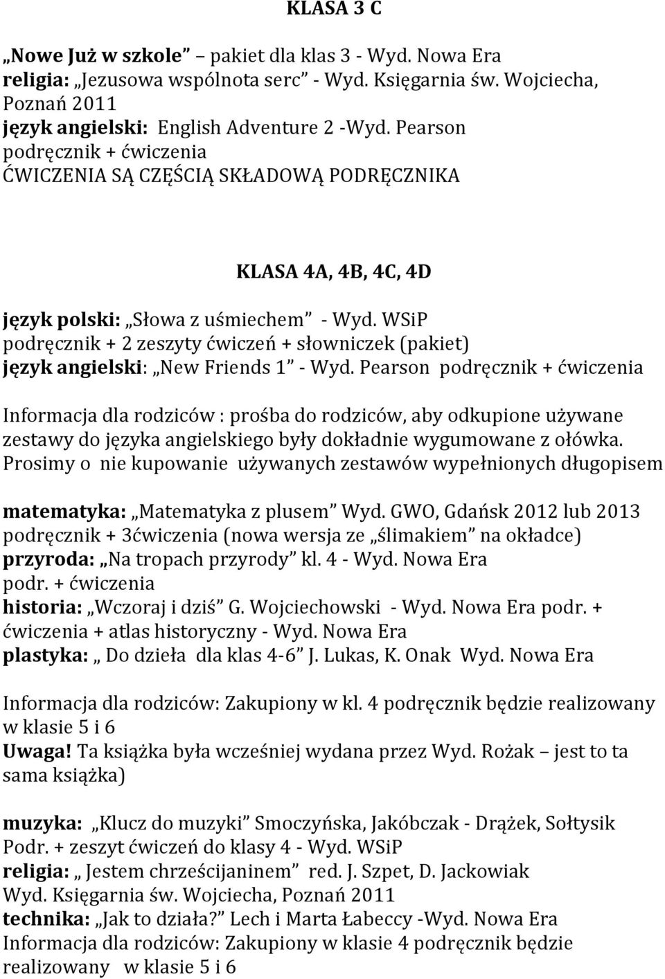 Pearson Prosimy o nie kupowanie używanych zestawów wypełnionych długopisem matematyka: Matematyka z plusem Wyd.