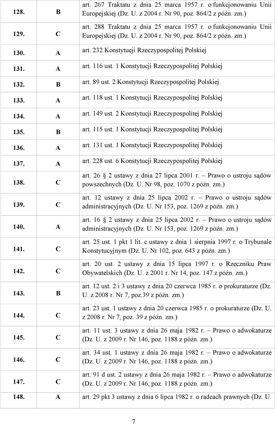 116 ust. 1 Konstytucji Rzeczypospolitej Polskiej art. 89 ust. 2 Konstytucji Rzeczypospolitej Polskiej art. 118 ust. 1 Konstytucji Rzeczypospolitej Polskiej art. 149 ust.