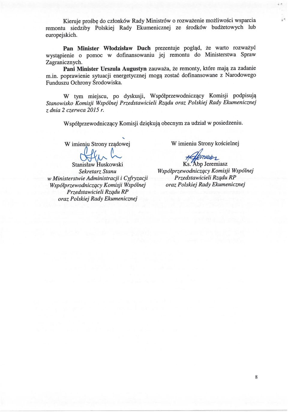 Ministerstwa Spraw Zagranicznych.