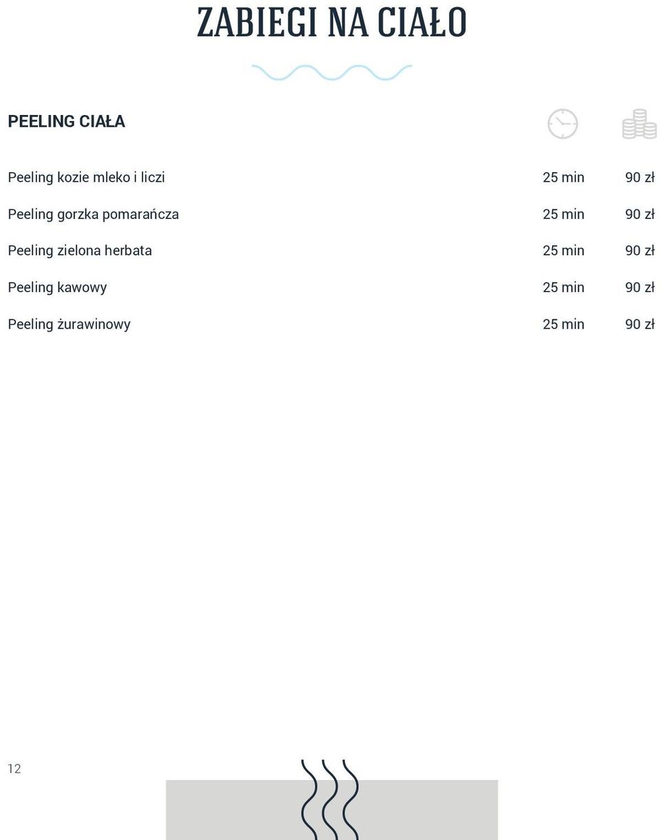 90 zł Peeling zielona herbata 25 min 90 zł Peeling