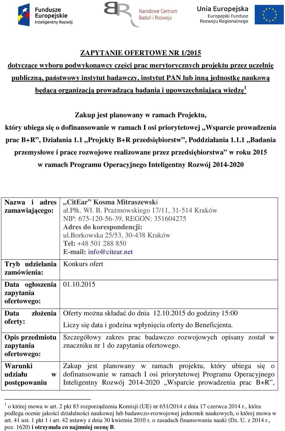 Działania 1.