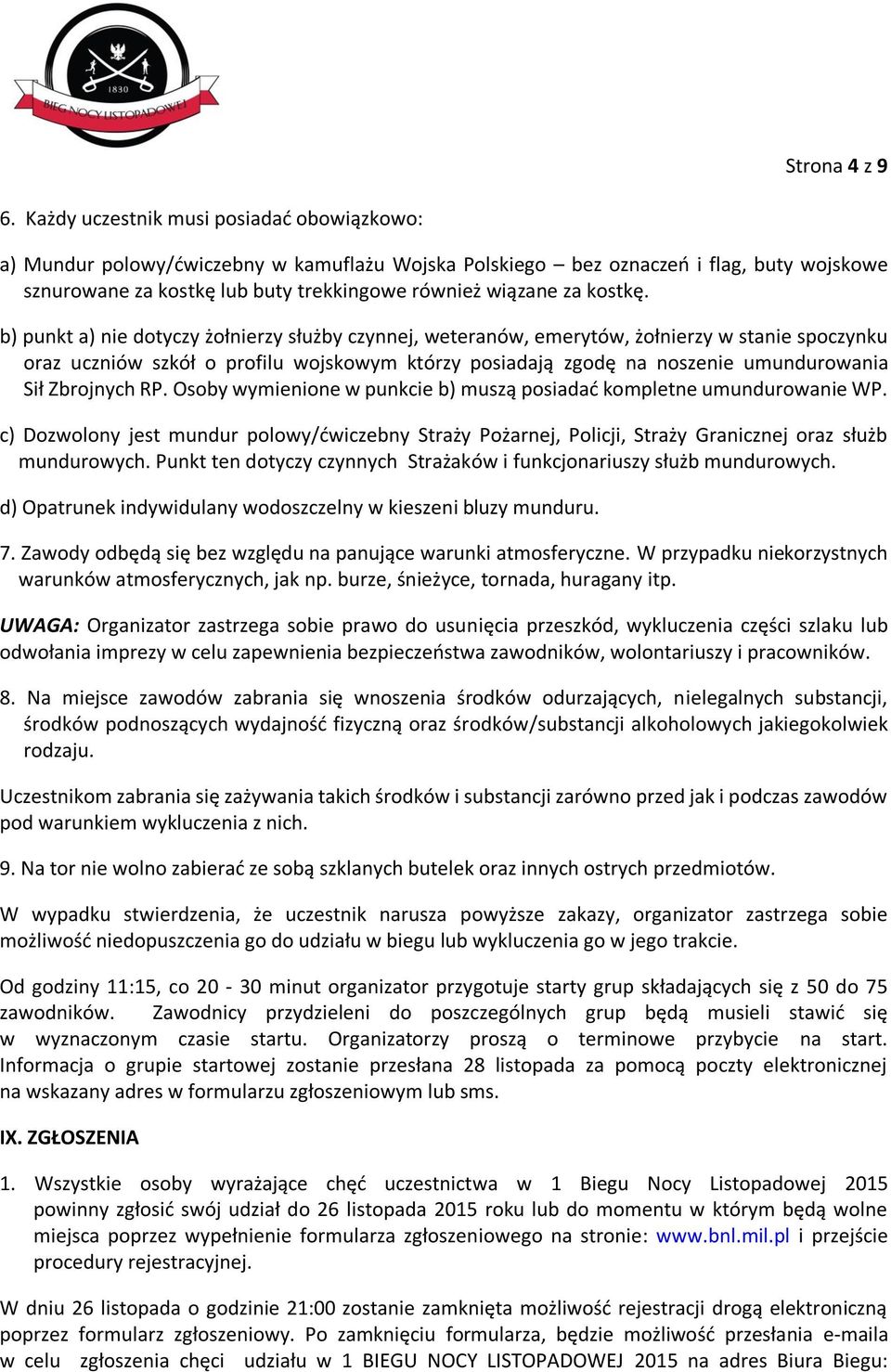 kostkę.