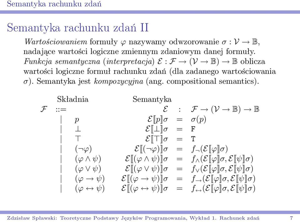 compositional semantics).