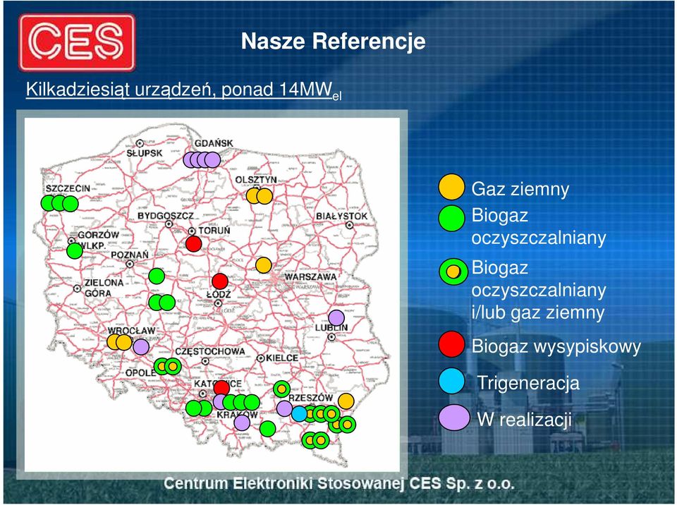 oczyszczalniany Biogaz oczyszczalniany