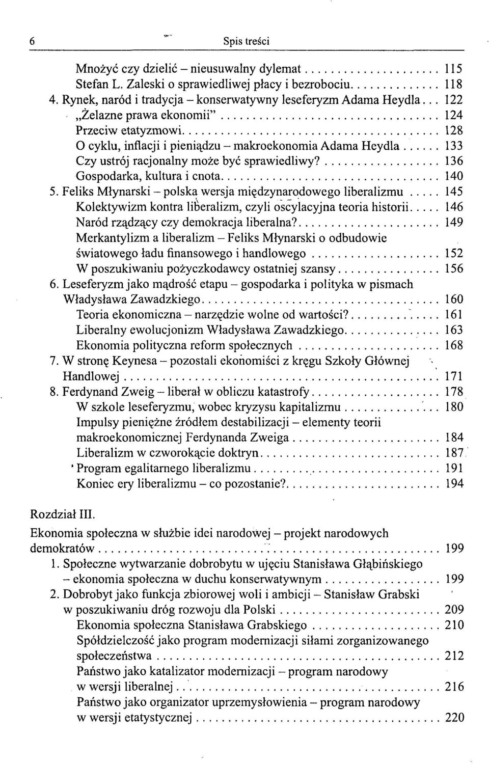 136 Gospodarka, kultura i cnota 140 5.