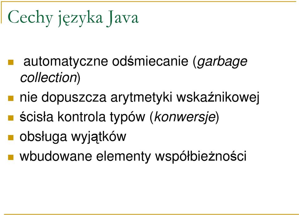 wskaźnikowej ścisła kontrola typów (konwersje)