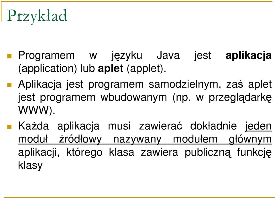 w przeglądarkę WWW).
