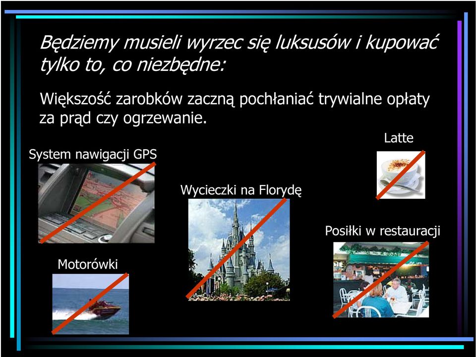 trywialne opłaty za prąd czy ogrzewanie.