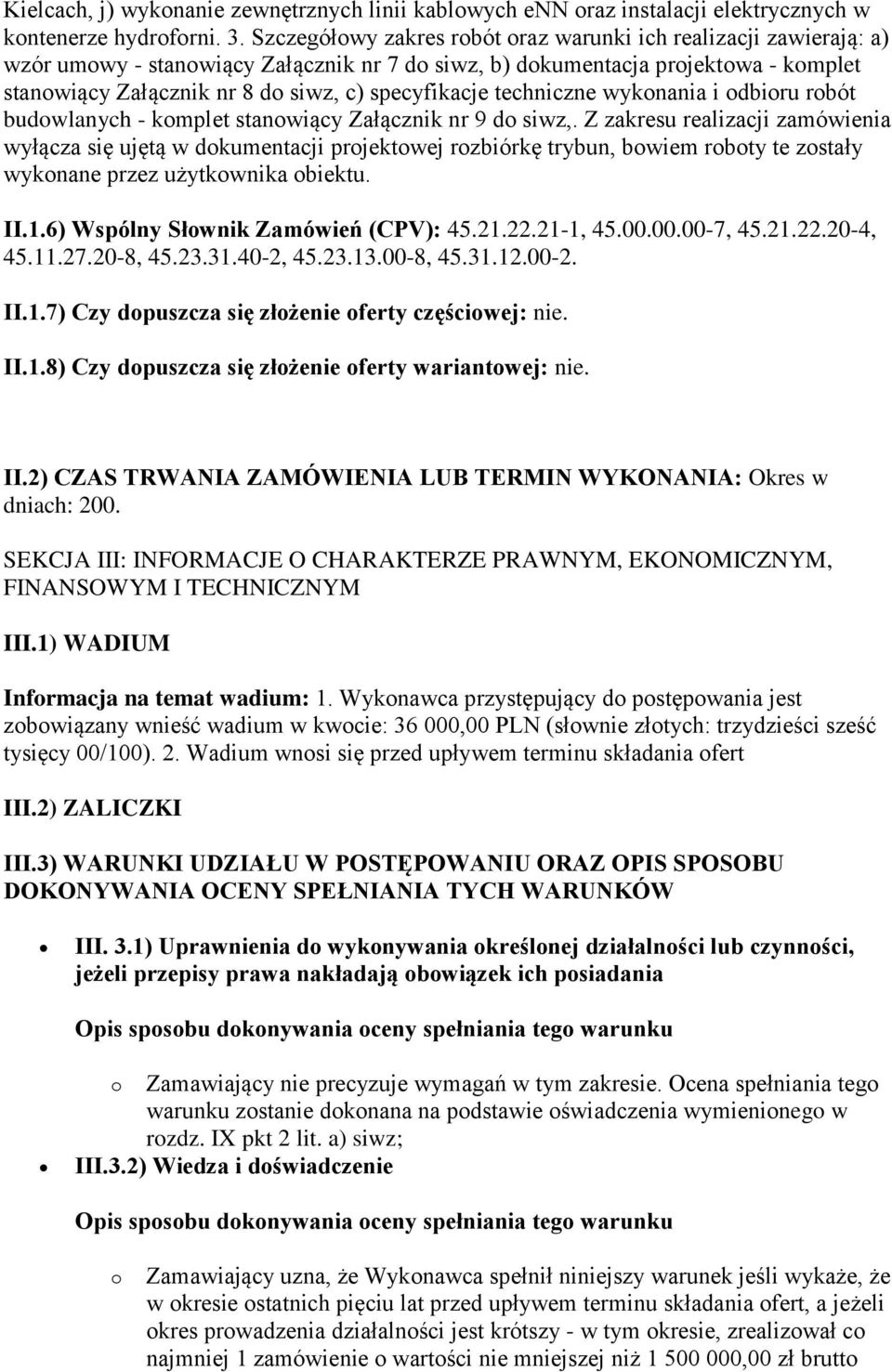 specyfikacje techniczne wykonania i odbioru robót budowlanych - komplet stanowiący Załącznik nr 9 do siwz,.