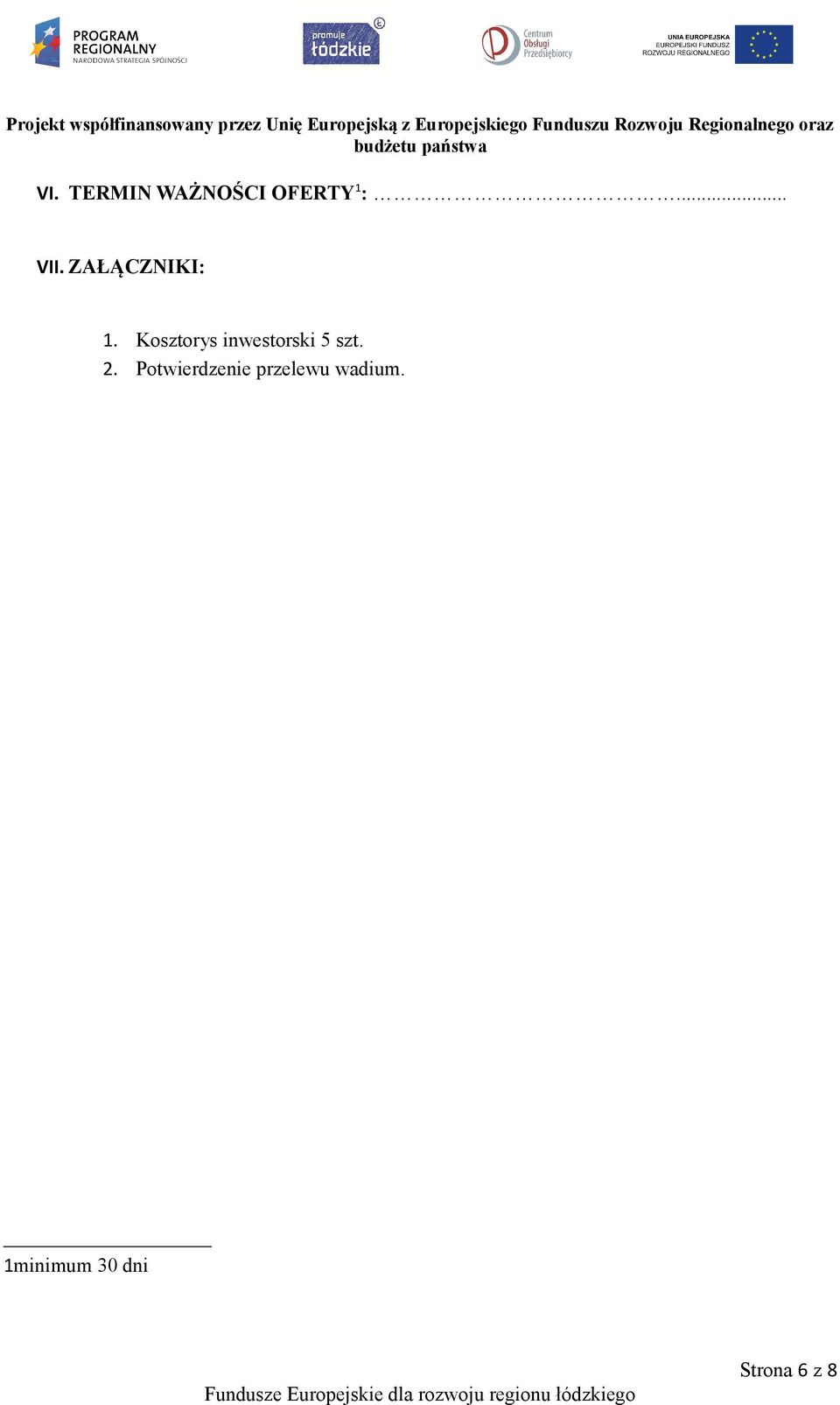 Kosztorys inwestorski 5 szt. 2.