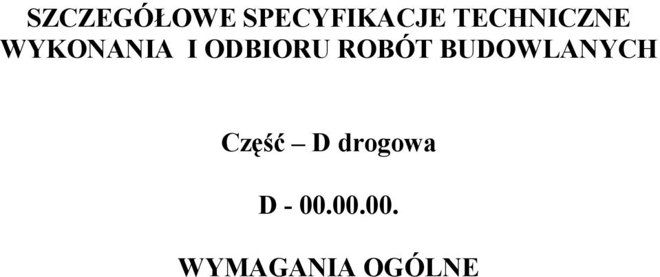 ODBIORU ROBÓT BUDOWLANYCH