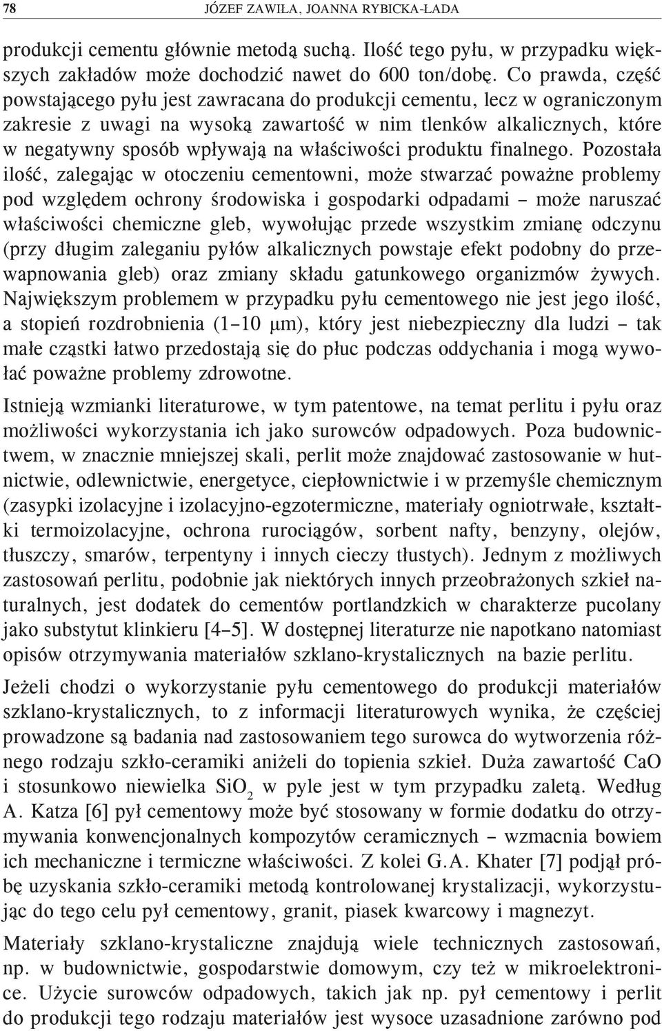 właściwości produktu finalnego.