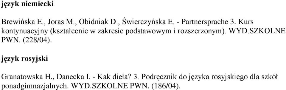 Kurs kontynuacyjny (kształcenie w zakresie podstawowym i rozszerzonym). WYD.