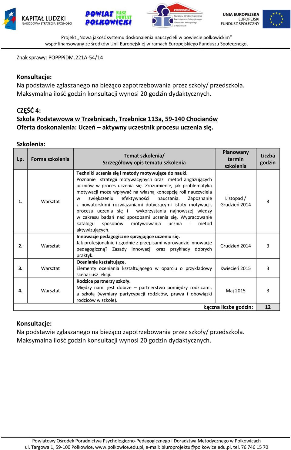 Zrozumienie, jak problematyka motywacji może wpływać na własną koncepcję roli nauczyciela w zwiększeniu efektywności nauczania.