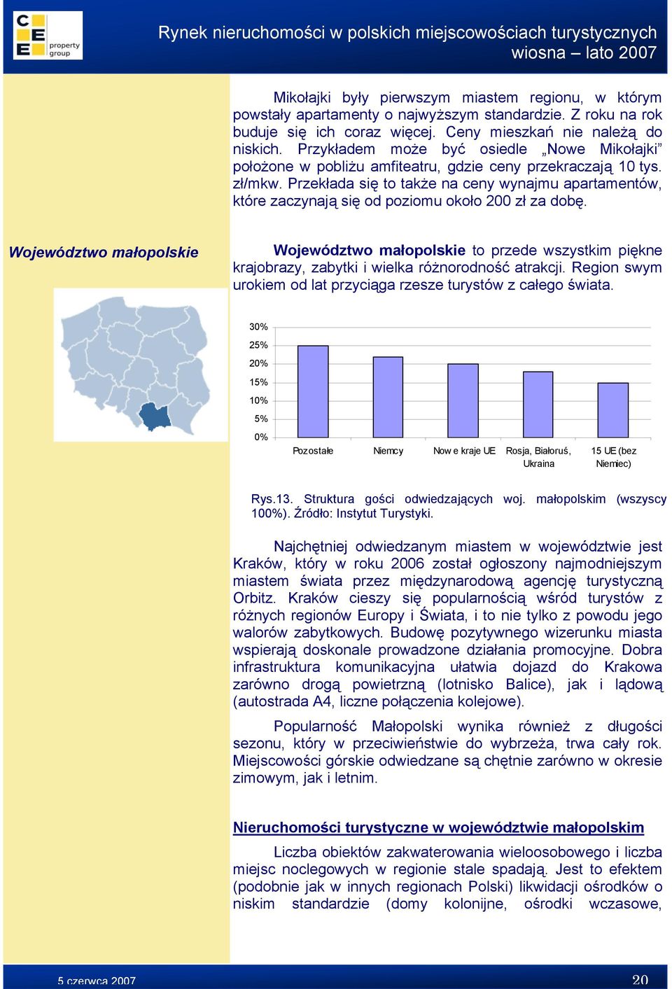 Przekłada się to także na ceny wynajmu apartamentów, które zaczynają się od poziomu około 200 zł za dobę.