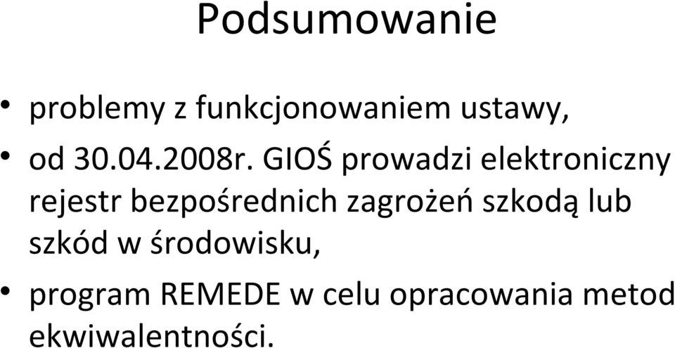 GIOŚ prowadzi elektroniczny rejestr bezpośrednich