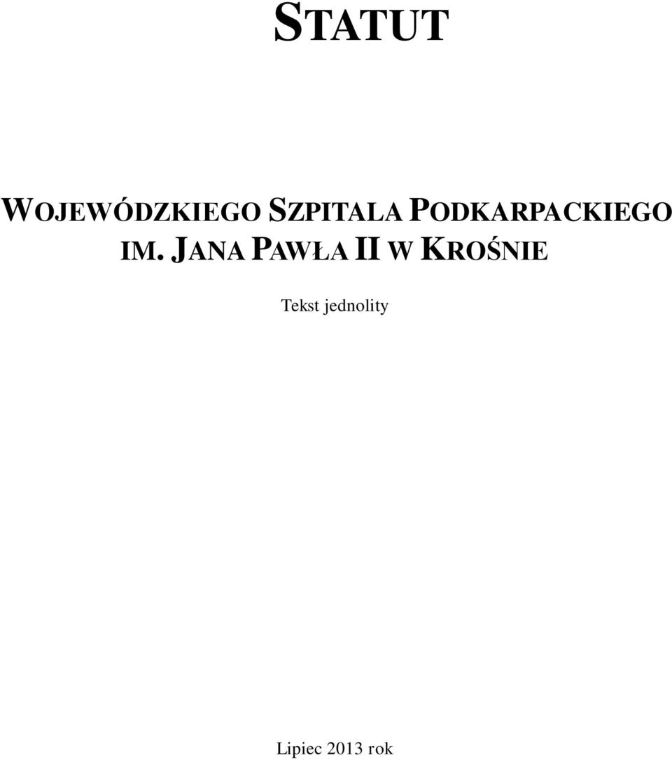 IM. JANA PAWŁA II W