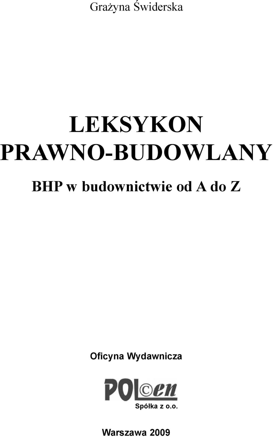 budownictwie od A do Z