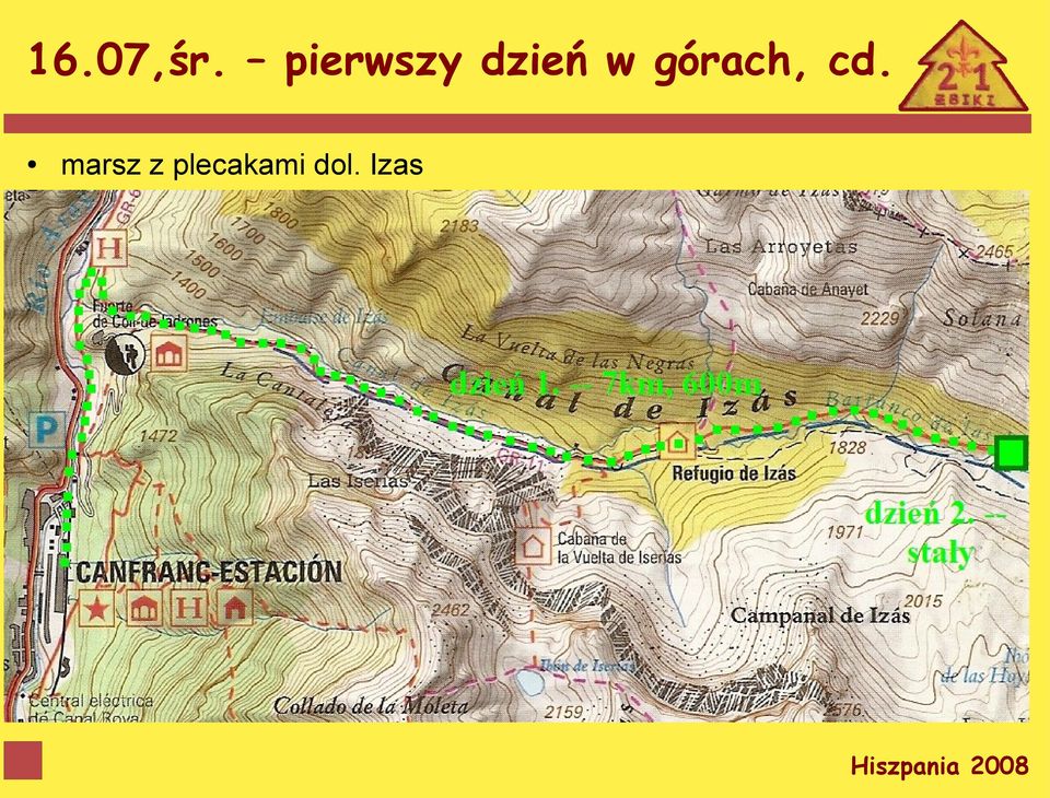 górach, cd.