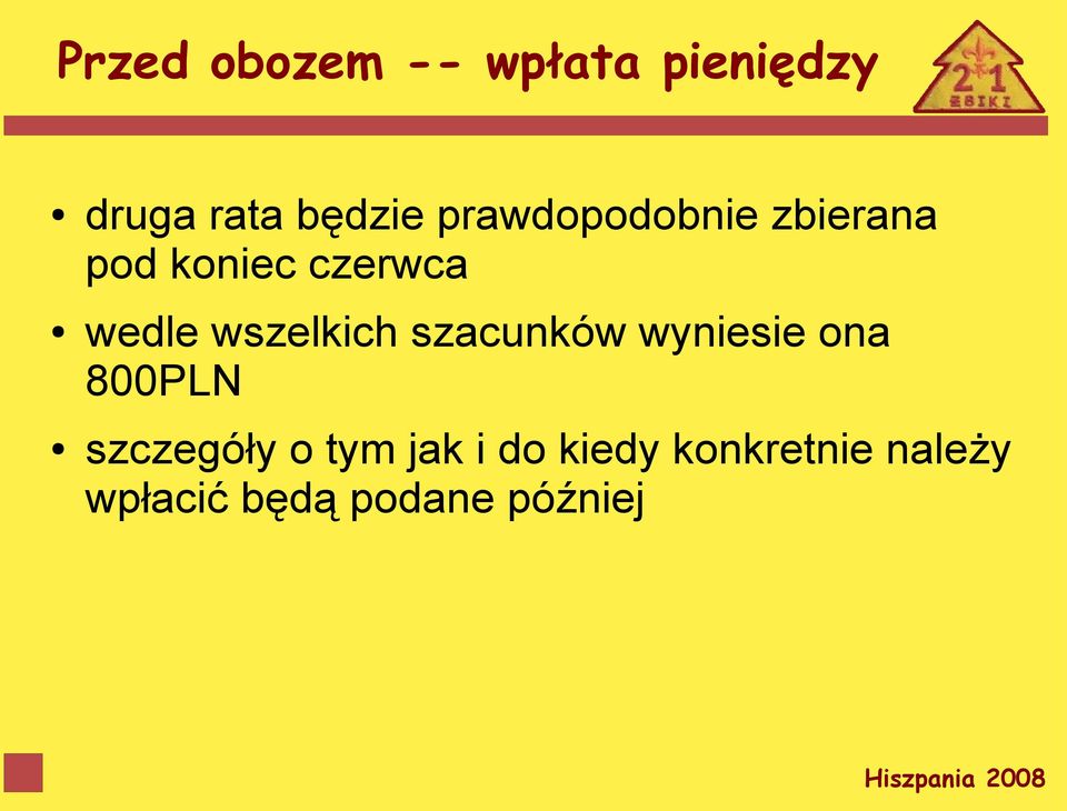 wszelkich szacunków wyniesie ona 800PLN szczegóły o