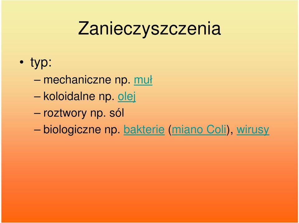 muł koloidalne np.