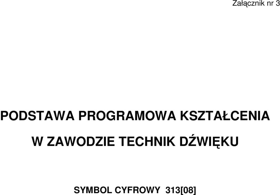 W ZAWODZIE TECHNIK