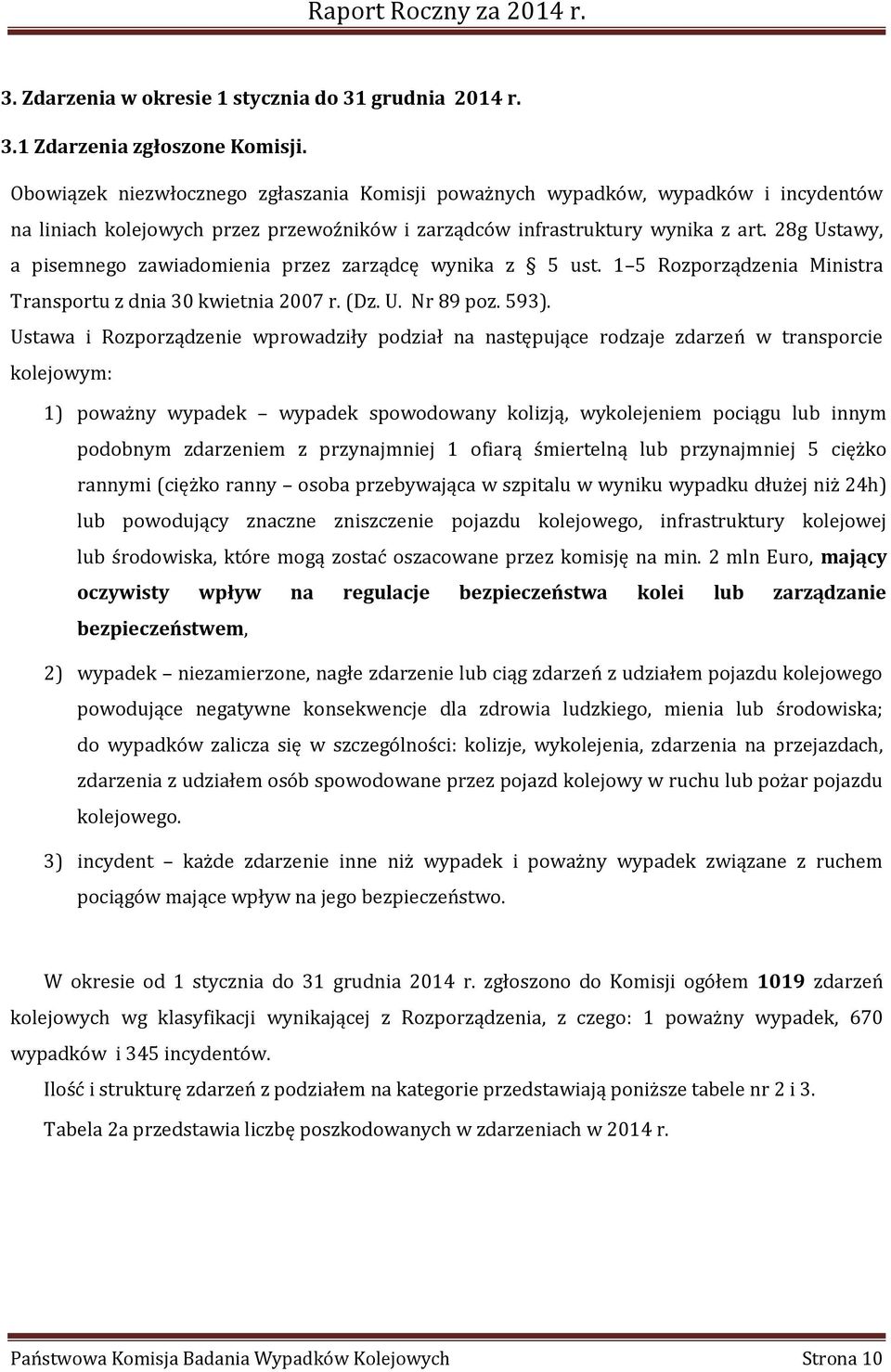 28g Ustawy, a pisemnego zawiadomienia przez zarządcę wynika z 5 ust. 1 5 Rozporządzenia Ministra Transportu z dnia 30 kwietnia 2007 r. (Dz. U. Nr 89 poz. 593).
