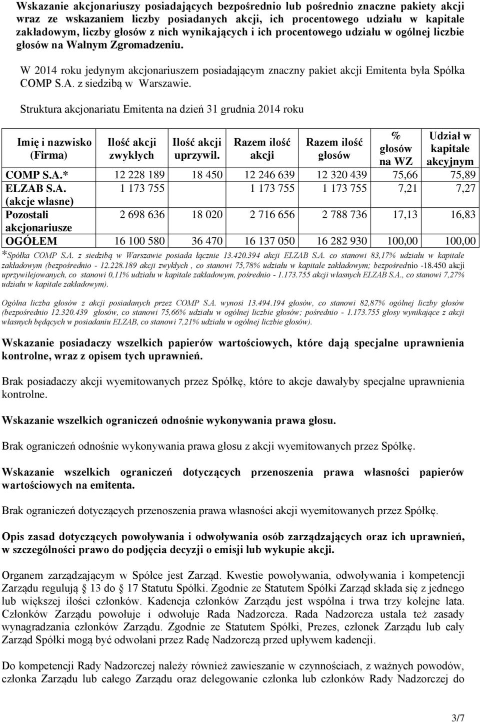 z siedzibą w Warszawie.