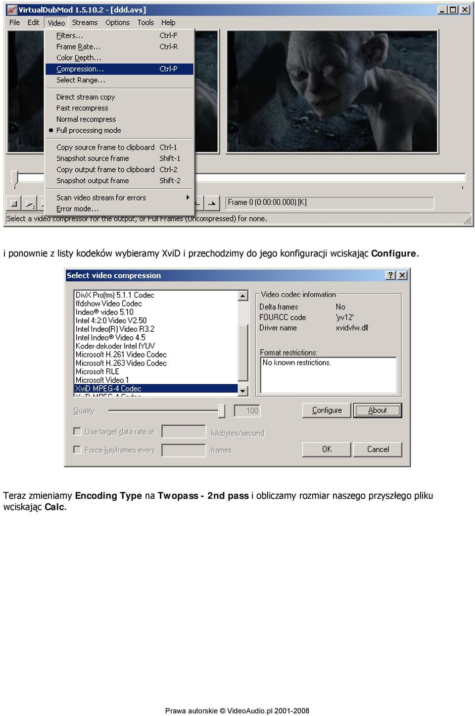 Configure.