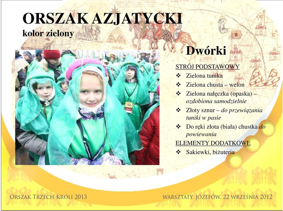 samodzielnie Złoty sznur do przewiązania tuniki w pasie Do ręki