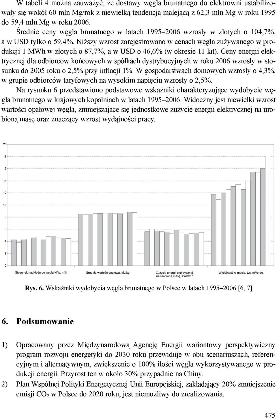 Niższy wzrost zarejestrowano w cenach węgla zużywanego w produkcji 1 MWh w złotych o 87,7%, a w USD o 46,6% (w okresie 11 lat).