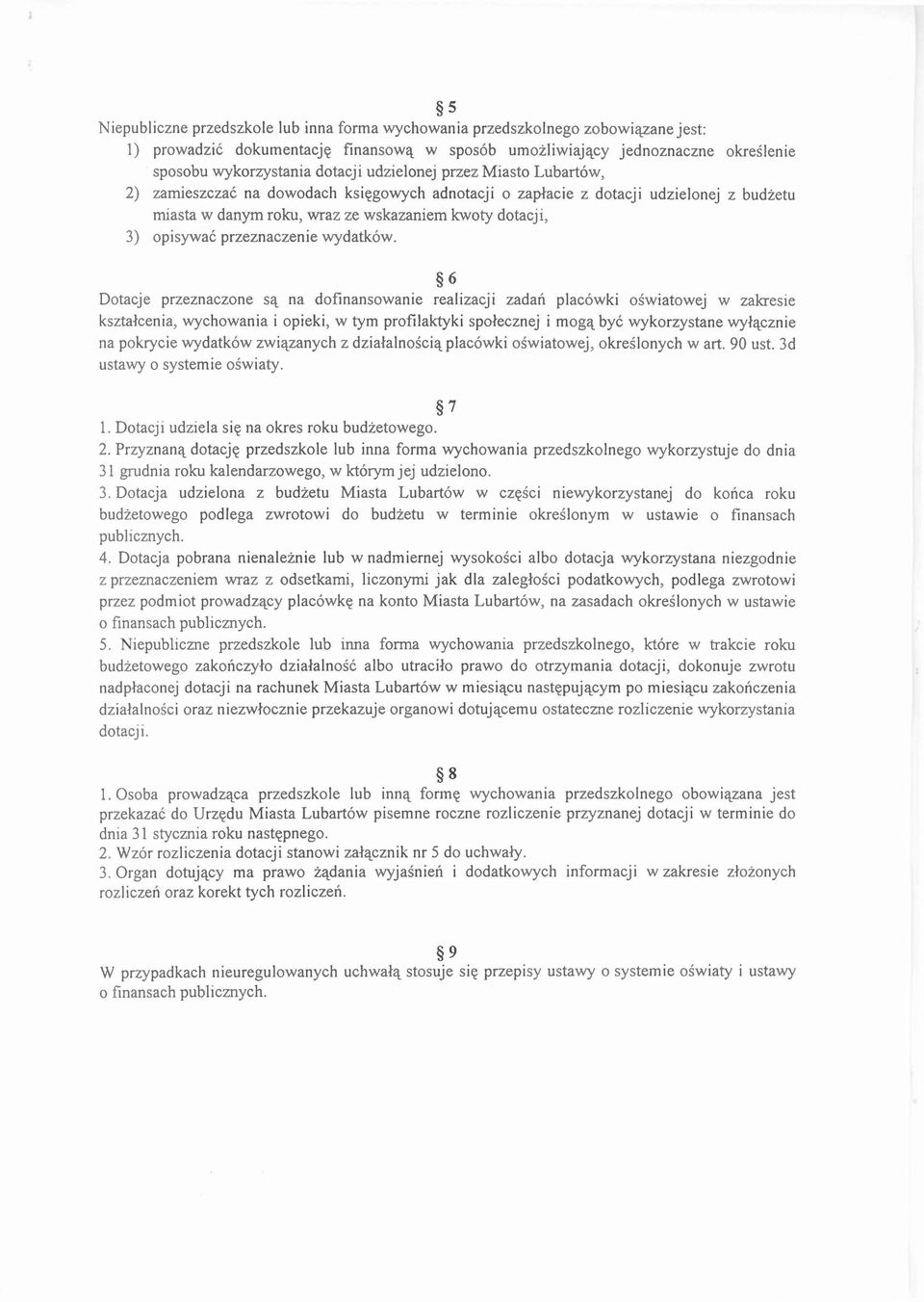 przeznaczenie wydatków.
