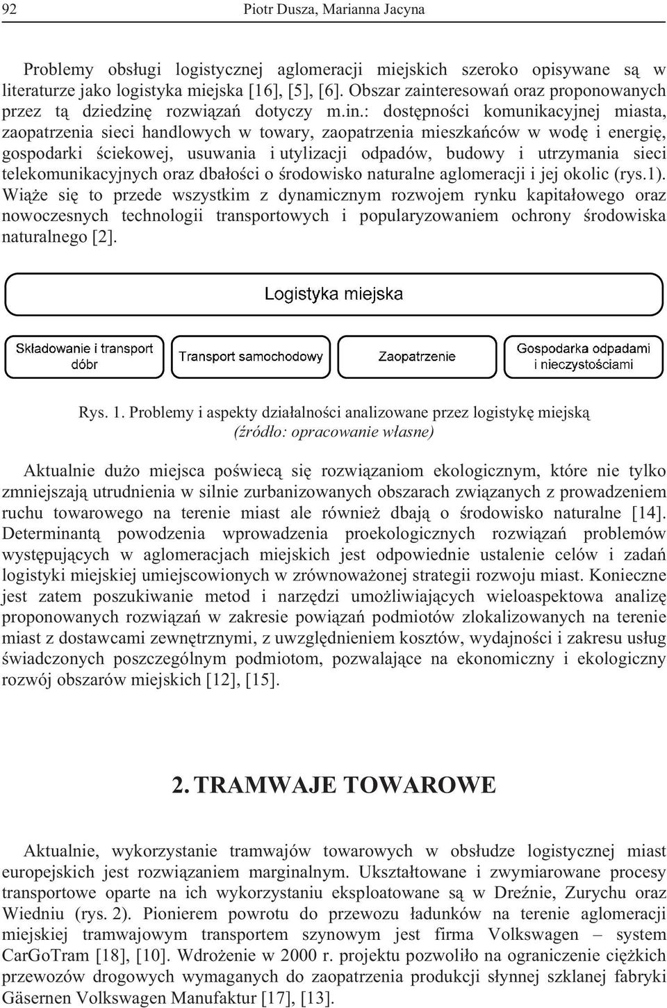 eresowa oraz proponowanych przez t dziedzin 