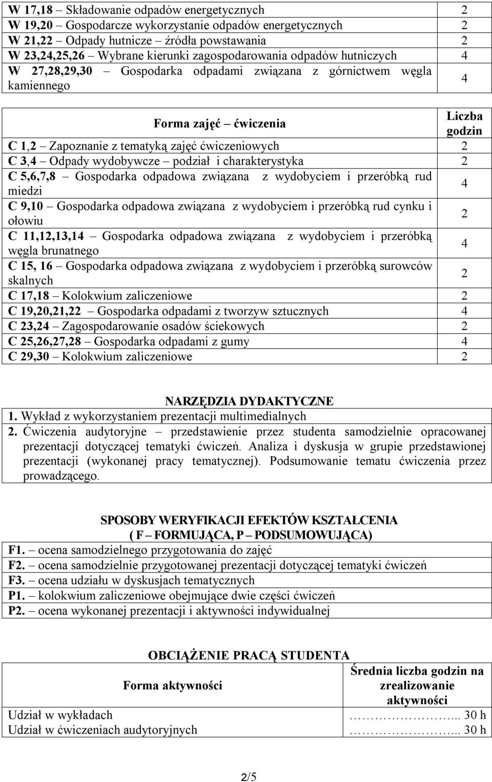 związana z wydobyciem i przeróbką rud miedzi C 9,10 Gospodarka odpadowa związana z wydobyciem i przeróbką rud cynku i ołowiu C 11,1,13,1 Gospodarka odpadowa związana z wydobyciem i przeróbką węgla