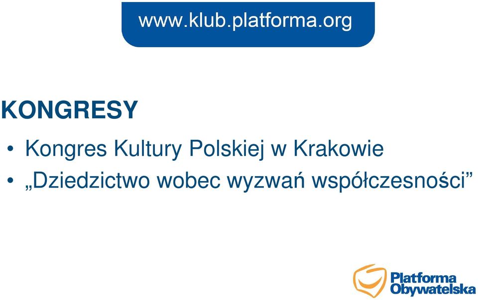 Krakowie Dziedzictwo