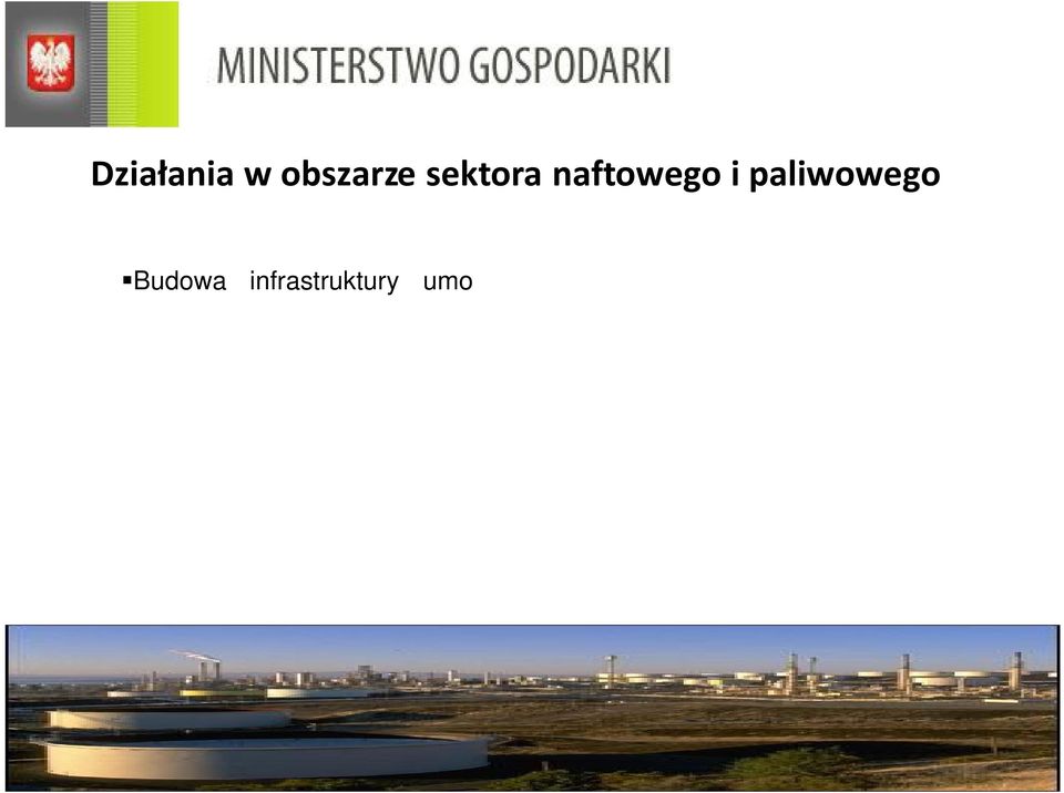 eksploatacji prowadzonyc h przez firmy polskiego sektora naftowego na szelfie Morza Ba tyckiego i poza granicami Polski, Wykorzystanie