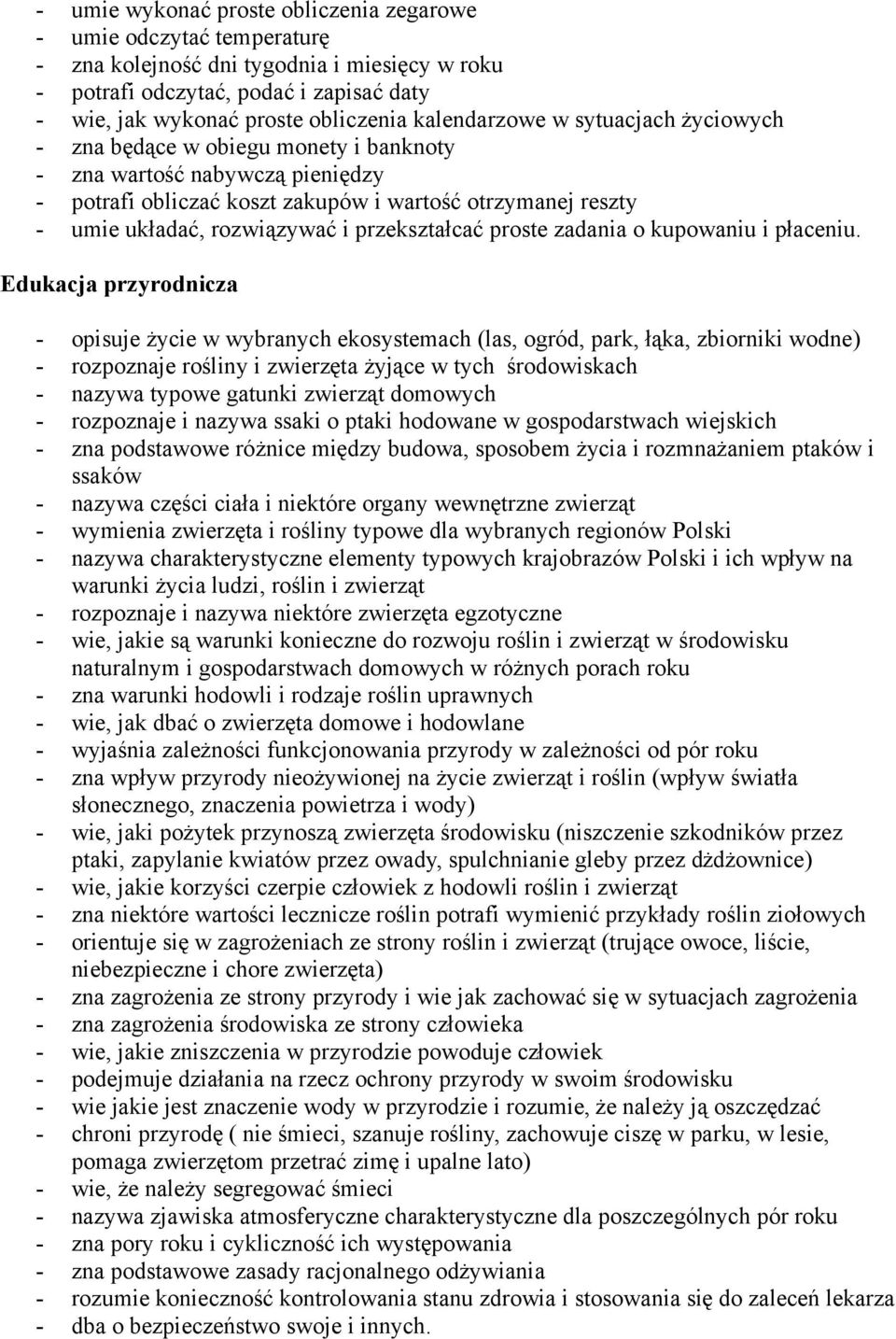 przekształcać proste zadania o kupowaniu i płaceniu.