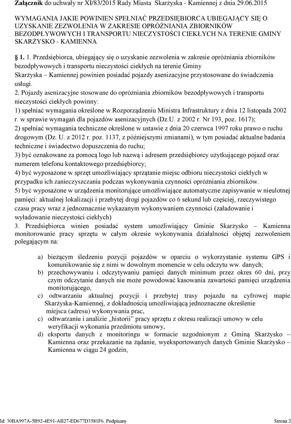 SKARŻYSKO - KAMIENNA 1.