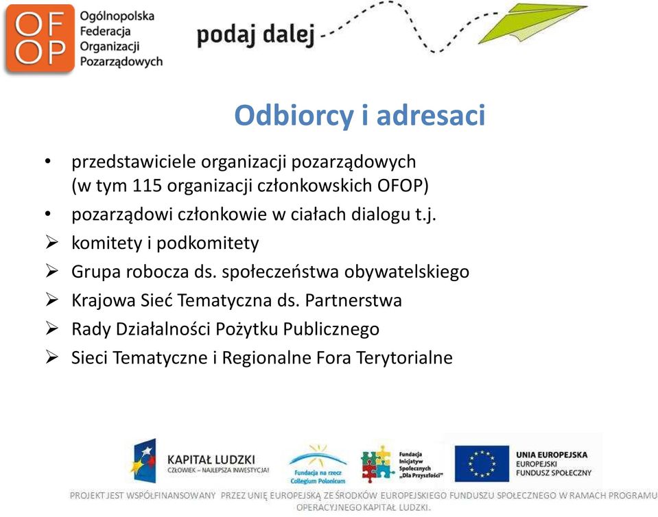 komitety i podkomitety Grupa robocza ds.