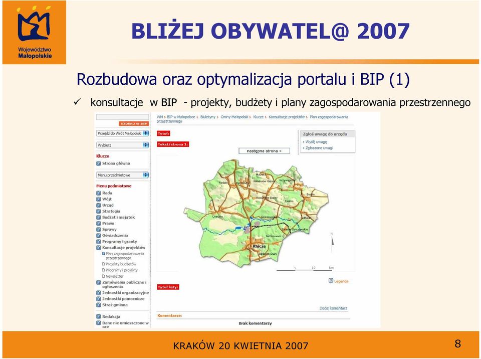 projekty, budŝety i plany