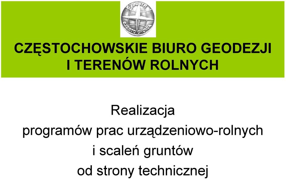 programów prac