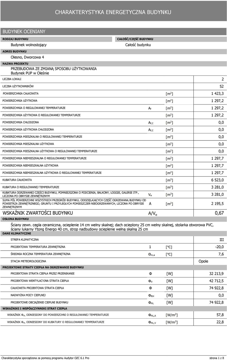 TEMERATURZE OWIERZCHNIA CHŁODZONA OWIERZCHNIA UŻYTKOWA CHŁODZONA OWIERZCHNIA MIESZKALNA O REGULOWANEJ TEMERATURZE OWIERZCHNIA MIESZKALNA UŻYTKOWA OWIERZCHNIA MIESZKALNA UŻYTKOWA O REGULOWANEJ