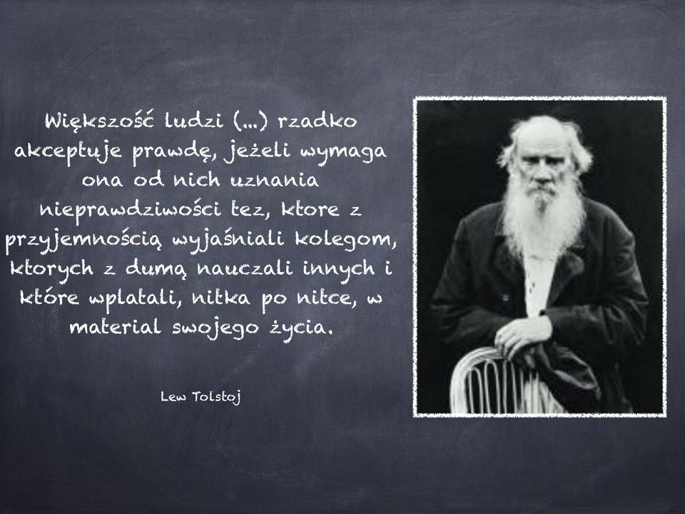 uznania nieprawdziwości tez, ktore z przyjemnością wyjaśniali